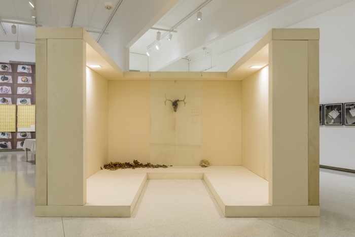 Installation view, Allen Ruppersberg: Intellectual Property 1968-2018, Walker Art Center, Minneapolis, 2018