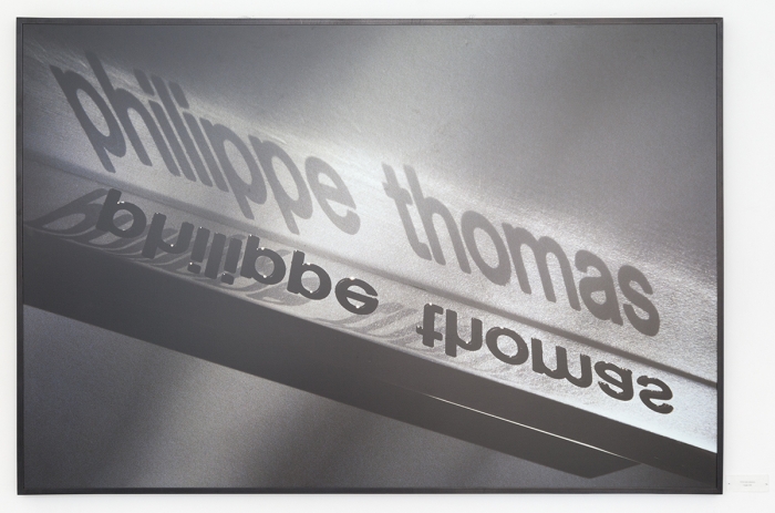 Edouard Merino Insight, 1989 Cibachrome print on aluminum, title card with text: "EDOUARD MERINO Insight 1989" Photograph: 47.24 x 70.87 inches (120 x 180 cm) Title card: 1 7/8 x 4 3/8 inches (4.5 x 11 cm)