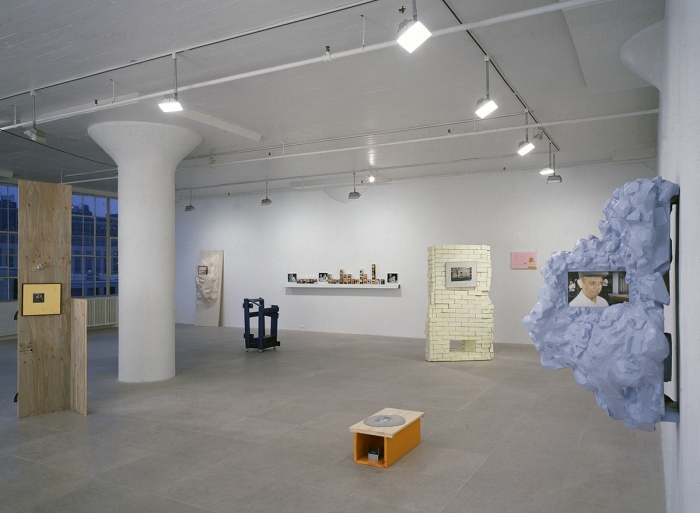 Rachel Harrison, Installation view, The Look of Dress-Separates, Greene Naftali, New York, 1997