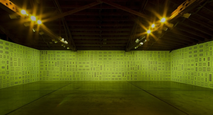Installation view, Disjecta, Portland, Oregon, 2012