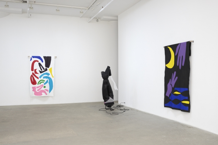 Paul Chan, Installation view, The Bather's Dilemma, Greene Naftali, New York, 2019