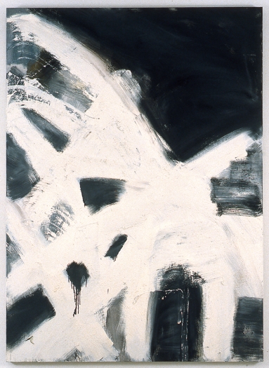 Louise Fishman, Blonde Ambition, 1995, oil on linen, 90 x 65 inches
