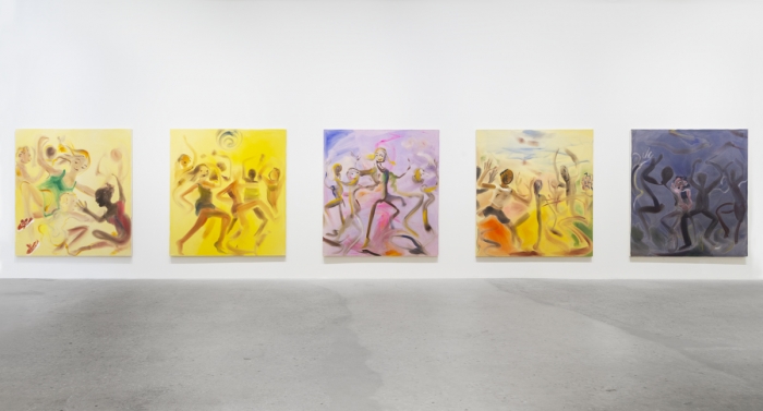 Sophie von Hellermann, Installation view, Ileden, 2019