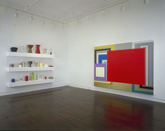 Peter Halley and Ettore Sottsass, Jay Gorney Modern Art, New York, 1995