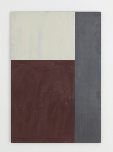 Untitled, 1990 Acrylic on lead on wood 63 x 43 3/8 inches