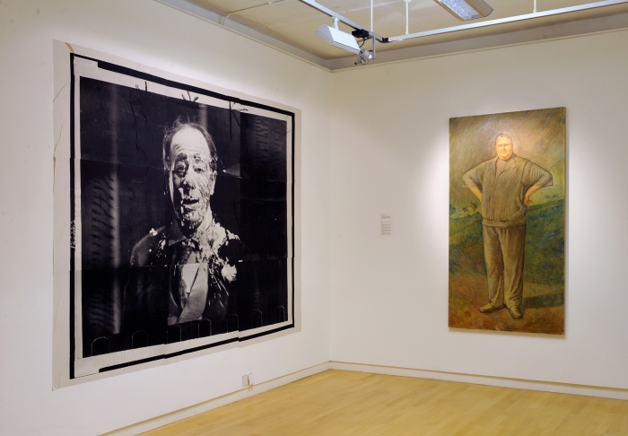 Installation view, Michael Fullerton - Meaning Inc., Glasgow Print Studio, Glasgow, 2014
