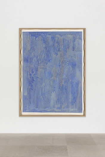 Günther Förg Untitled, 1991 Acrylic on Canson paper