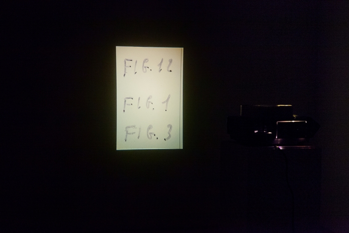 Marcel Broodthaers, Sex Film, 1971-1972, 33 Slides, felt pen on blank film, Dimensions variable
