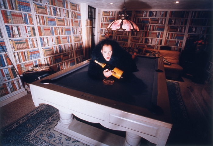 Daniela Rossell, Untitled (Topcot's Library/Billiard), 1997, cibachrome, 11 x 16 inches, edition of 5