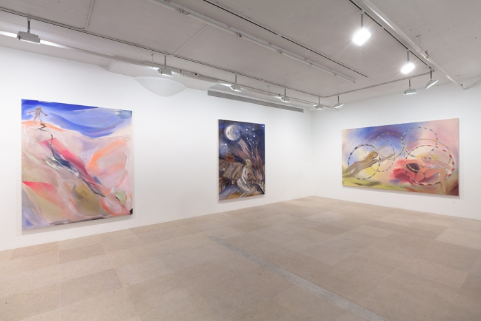 Sophie von Hellermann, Installation view, Novel Ways, Greene Naftali, 2013