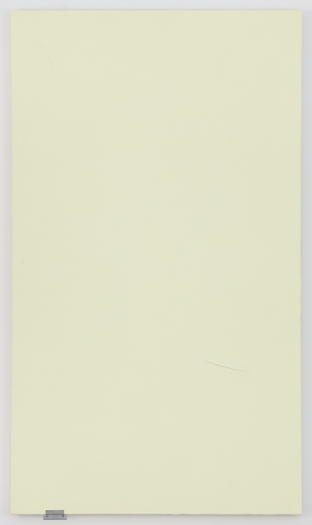 Monika Baer Untitled, 2017 Acrylic and quartz on canvas, aluminum 70 3/4 x 40 1/2 inches (180 x 103 cm)