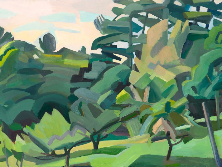 Grandmother's Tale, Martha Armstrong, Oil On Canvas