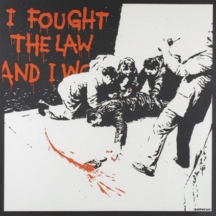 Banksy (b. 1974) I Fought the Law, 2004