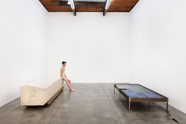 Roger Hiorns Installation view