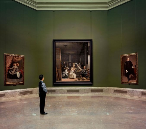 Yasumasa Morimura Las Meninas renacen de noche II: Finding a tiny waiver within silence, 2013