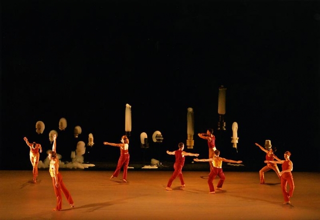 Roger Hiorns with Merce Cunningham