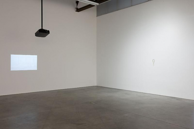 David Musgrave Installation view