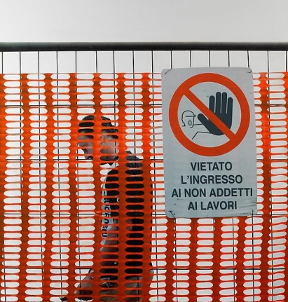 Michelangelo Pistoletto Lavoro - Vietato l'ingresso, 2008-2011