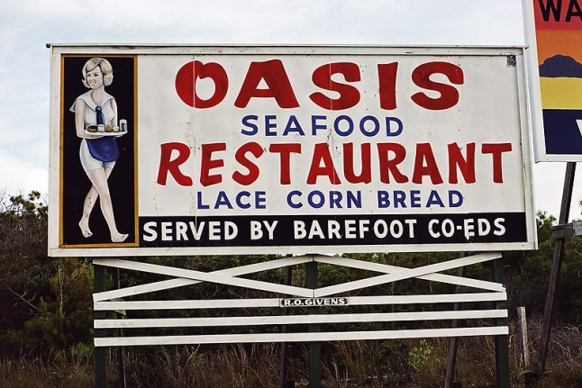 Joel Sternfeld, Nags Head, North Carolina, (#2), June-August 1975