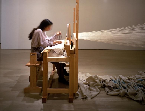 Janine Antoni Slumber, 1993