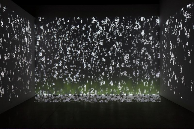 Charles Atlas Painting by Numbers, 2011 