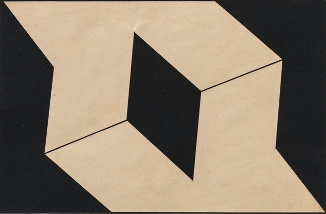 Lygia Clark Estudo para Planos em superfície modulada (Study for Planes in modulated surface), 1957 