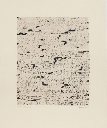 Zarina Faded Roads I, 2013