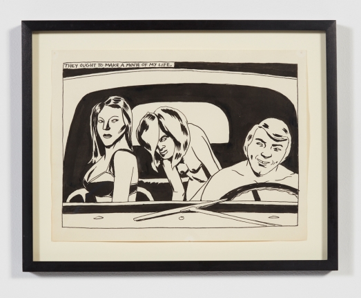 Raymond Pettibon, No Title (They Ought To…),1985