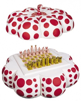 Yayoi Kusama Chess Set, 2003
