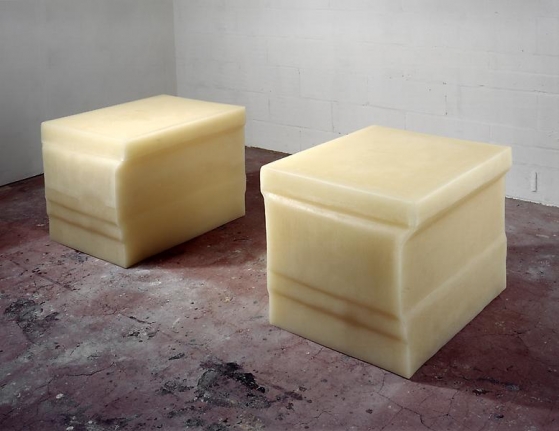 Rachel Whiteread Untitled (Double Rubber Plinth), 1996