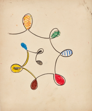 Jeremy Moon, Drawing, 1960s