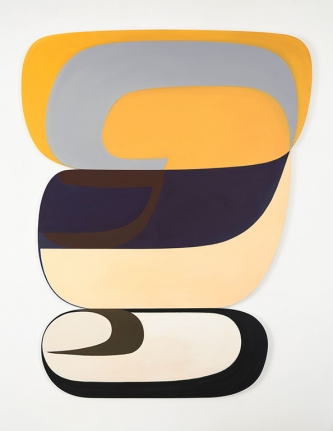 Joanna Pousette-Dart 3 Part Variation #5, 2011-2013 