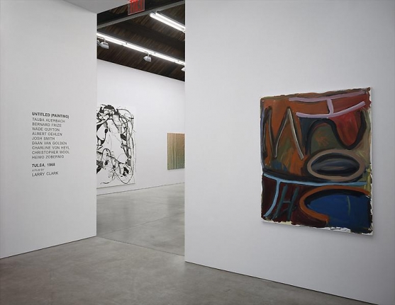 Untitled (painting) Installation view