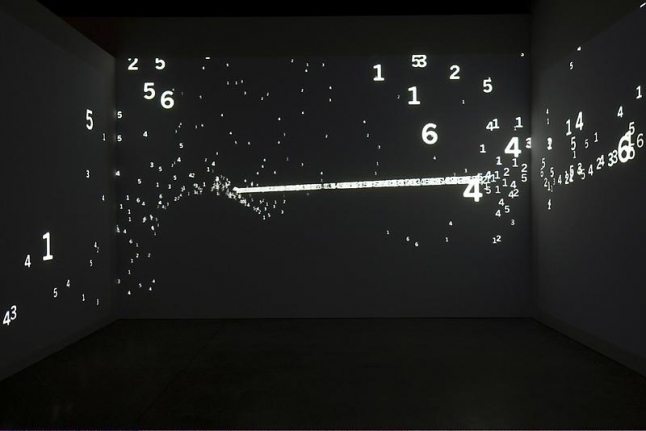 Charles Atlas Painting by Numbers, 2011 