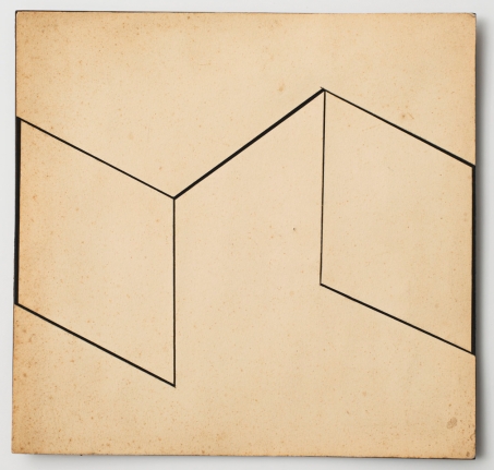 Lygia Clark Estudo para Planos em superfície modulada (Study for Planes in modulated surface), 1957 