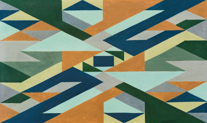 Lygia Clark , Planos em superficie modulada, 1952