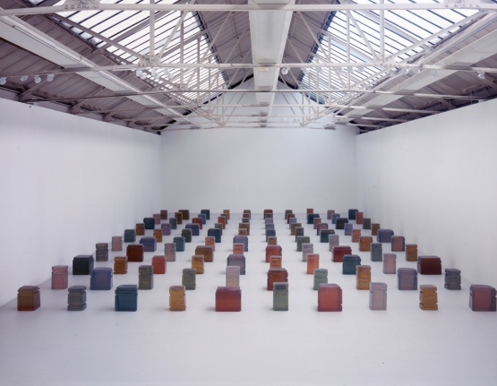 Rachel Whiteread, Untitled (One Hundred Spaces), 1995