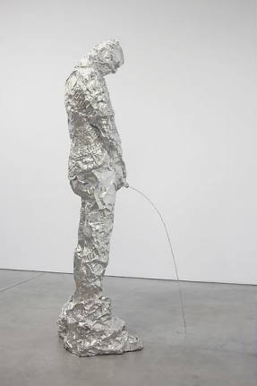 Tom Friedman, Untitled (peeing figure), 2012