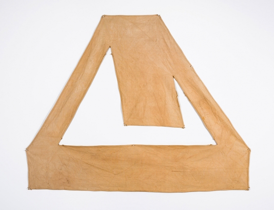 Richard Tuttle Red Brown Canvas, 1967 