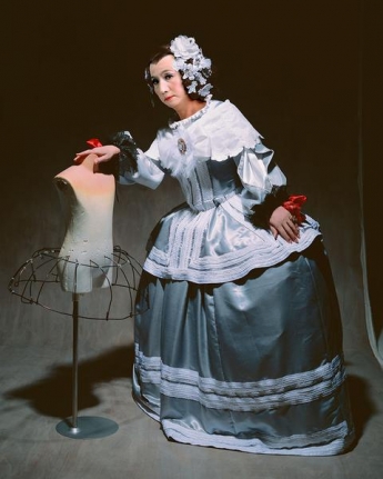 Yasumasa Morimura Living in the realm of the painting (The leaning maid of honor), 2013