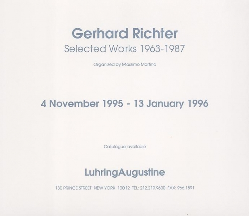 Announcement card (back)
