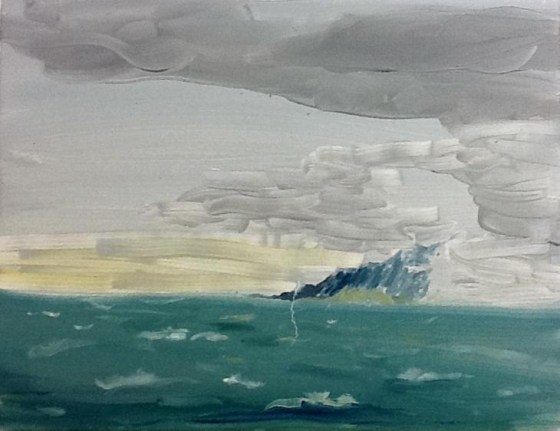 Ragnar Kjartansson Night – August Strindberg Ash, 2011