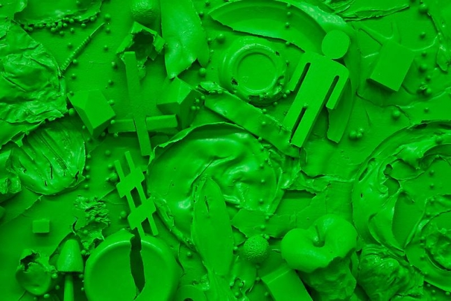 Tom Friedman Toxic Green Luscious Green, 2014