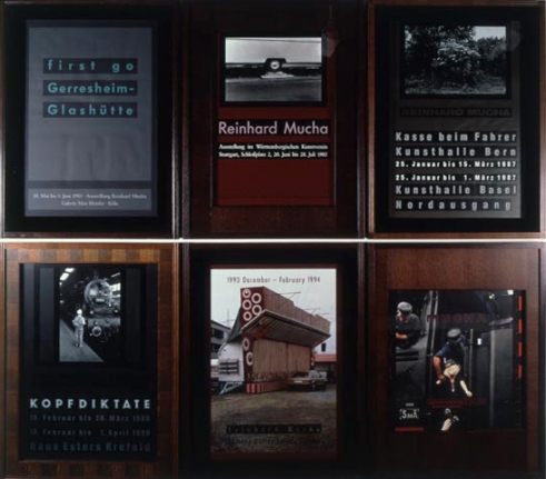 Reinhard Mucha BBK-SL-KNY-Edition, 1990 / 1999