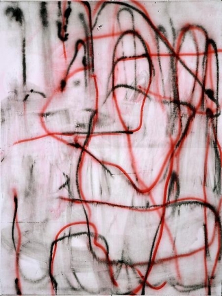 Christopher Wool Last Year Halloween Fell on a Weekend, 2004