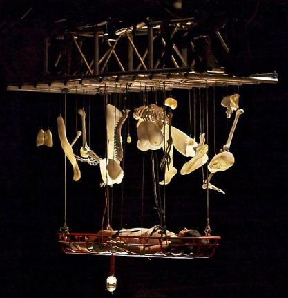 Janine Antoni Living set for Stephen Petronio Company's Like Lazarus Did, 2013