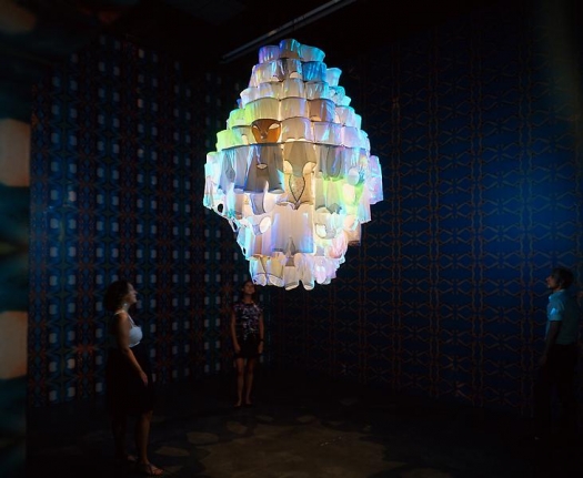 Pipilotti Rist Massachusetts Chandelier, 2010
