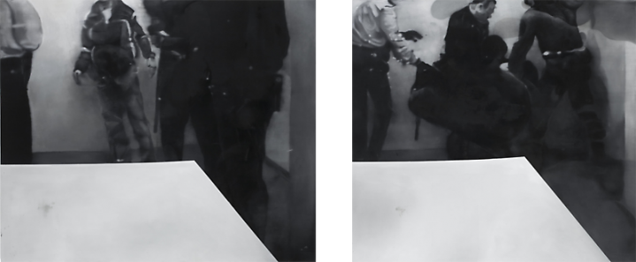Johannes Kahrs Untitled (four men with table), 2008