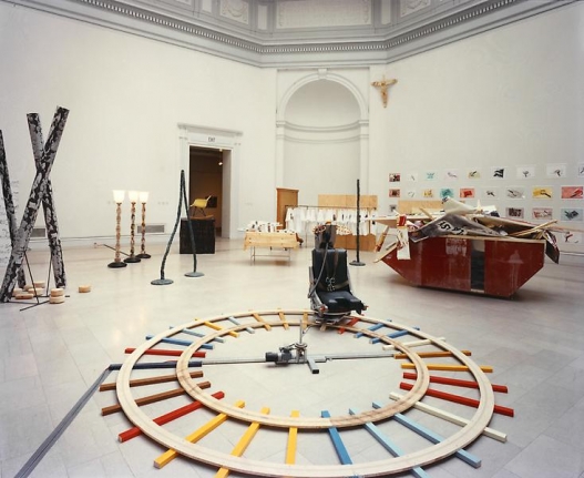 Martin Kippenberger Carousel with ejection seat, 1991