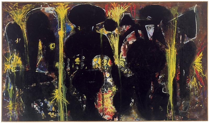 Richard Pousette-Dart Ebony, 1951